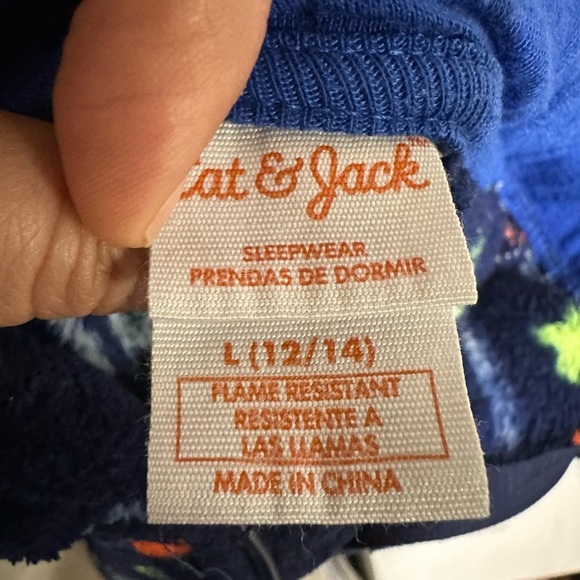 Cat & Jack Gaming Footsie Pjs Size L - Picture 6 of 6